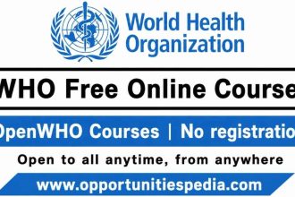 WHO Free Online Courses (World Health Organization)