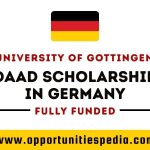 University of Gottingen DAAD Scholarship 2027 in Germany (Fully Funded)