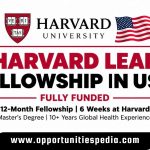 Harvard LEAD Fellowship 2027-2028 in USA (Fully Funded)